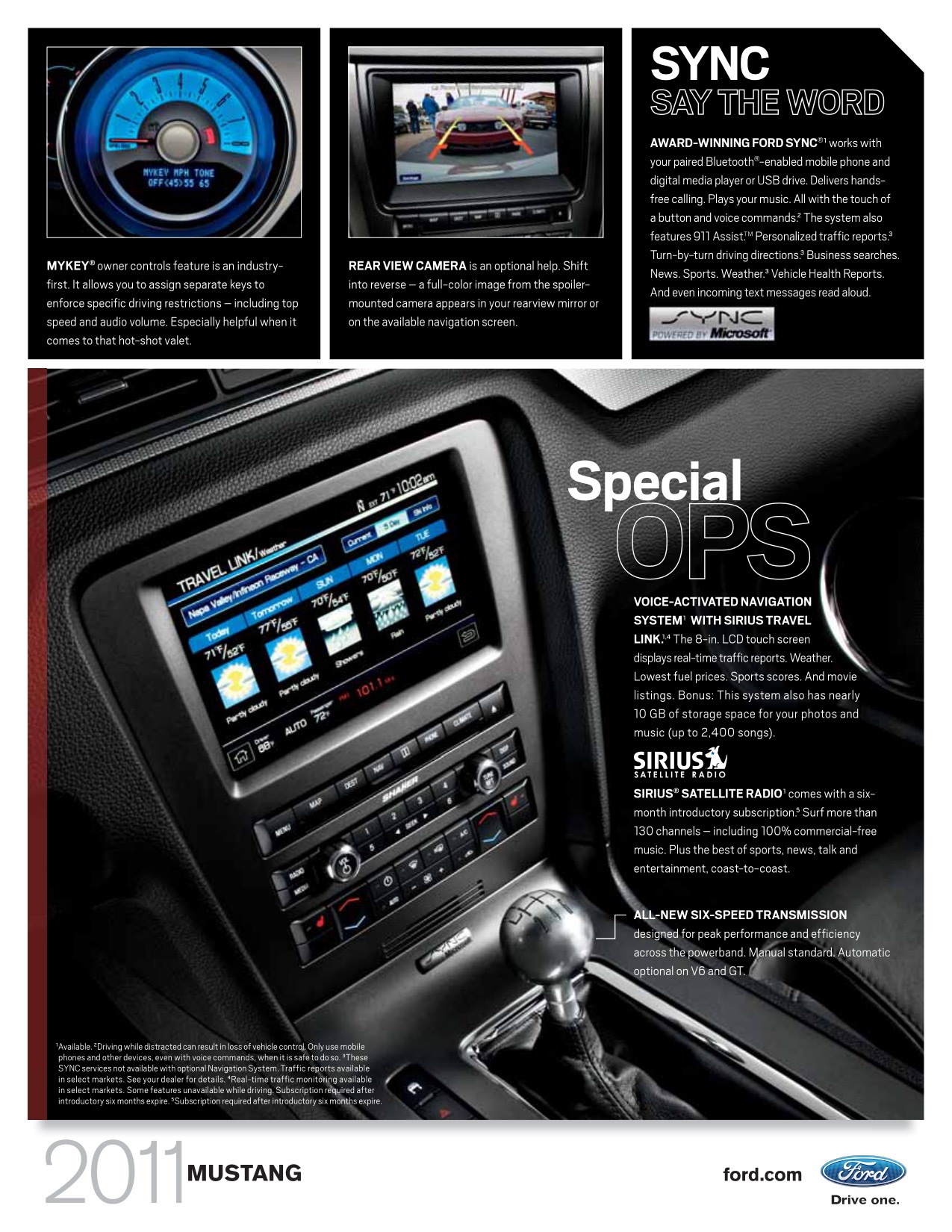 2011 Ford Mustang Brochure Page 14